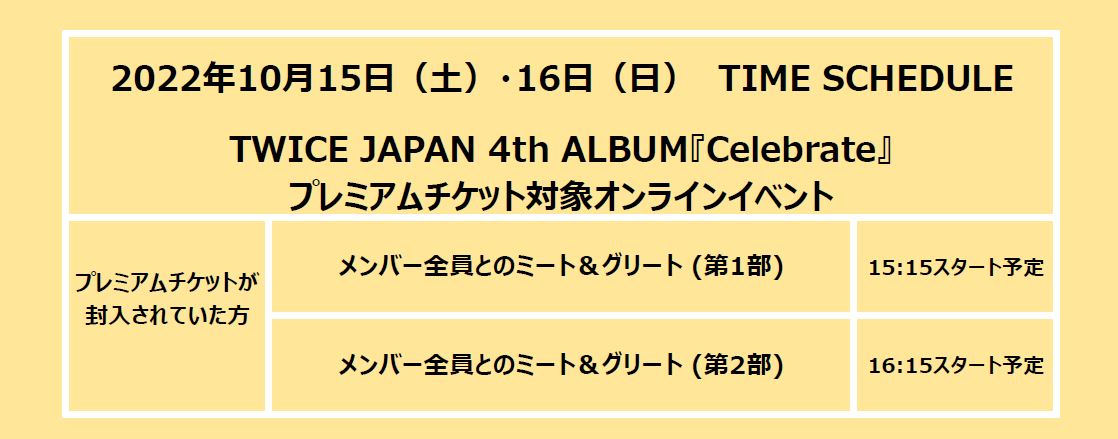 TWICE JAPAN 4th ALBUM『Celebrate』
